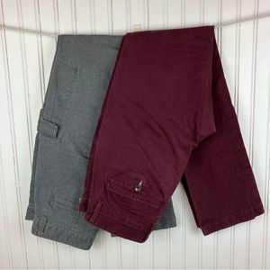 Goodfellow Slim Cenido Casual Slim Fit Pants 2 Pairs